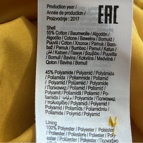 VILA Yellow Lace Long Bell Sleeve Blouse M NWOT - Picture 16 of 16